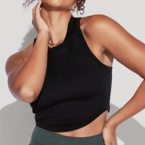 NEW POPFLEX Let's Go Seamless Crop Top - Black